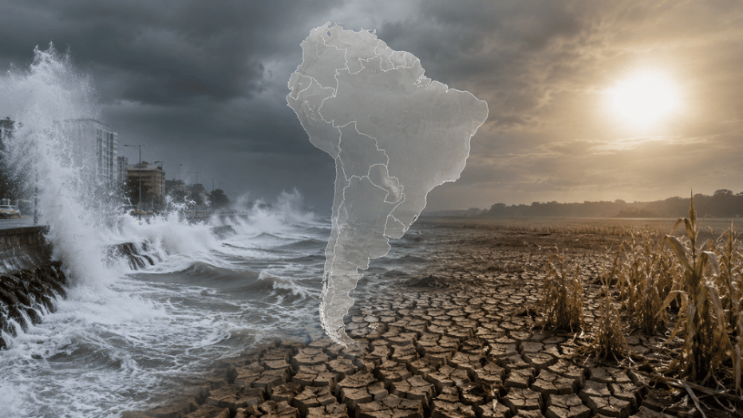 El fenómeno de El Niño se intensifica y pone en alerta a Sudamérica: qué países enfrentan mayor riesgo climático